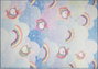 Conceptum minor Chenille - Blue AL 108 Multicolor 150 x 230 cm